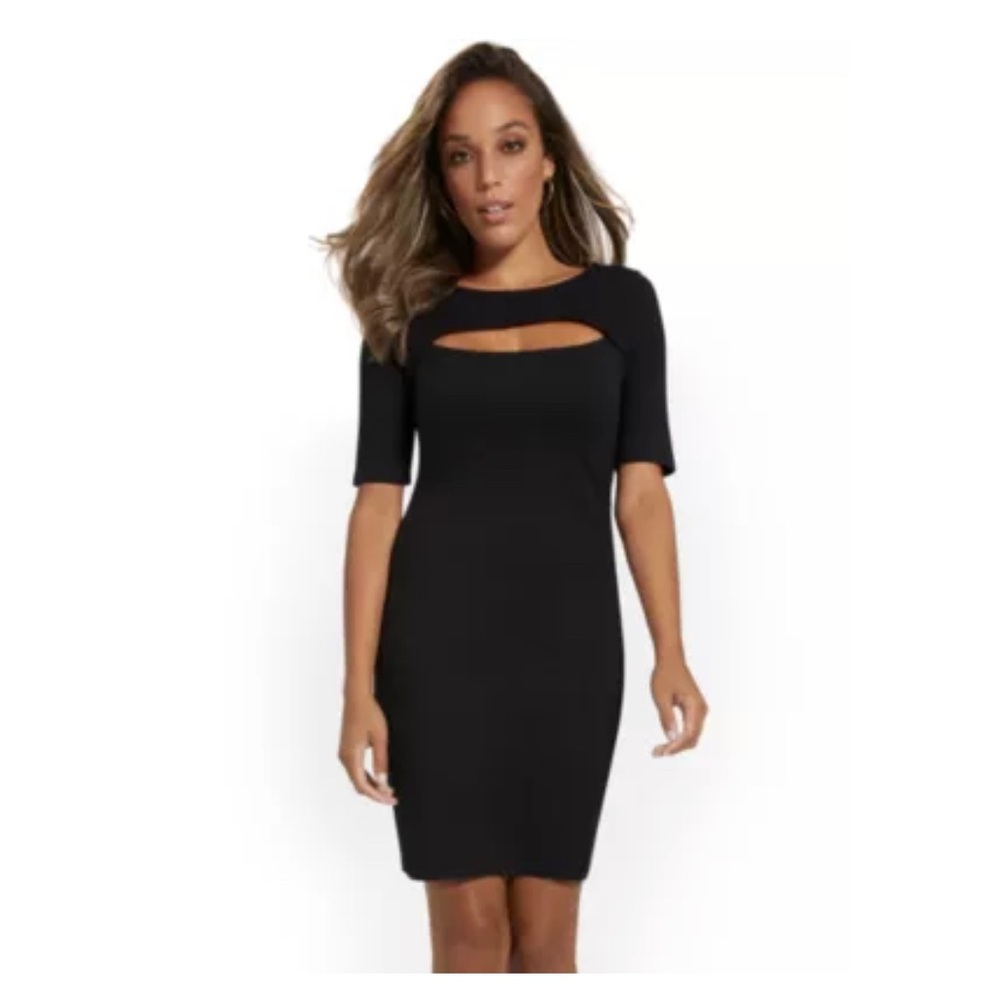 New York and Company Black Dress